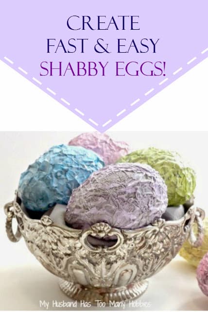 Shabby Eggs Pin
