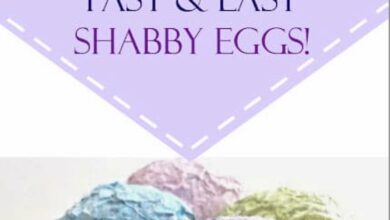Shabby Eggs Pin