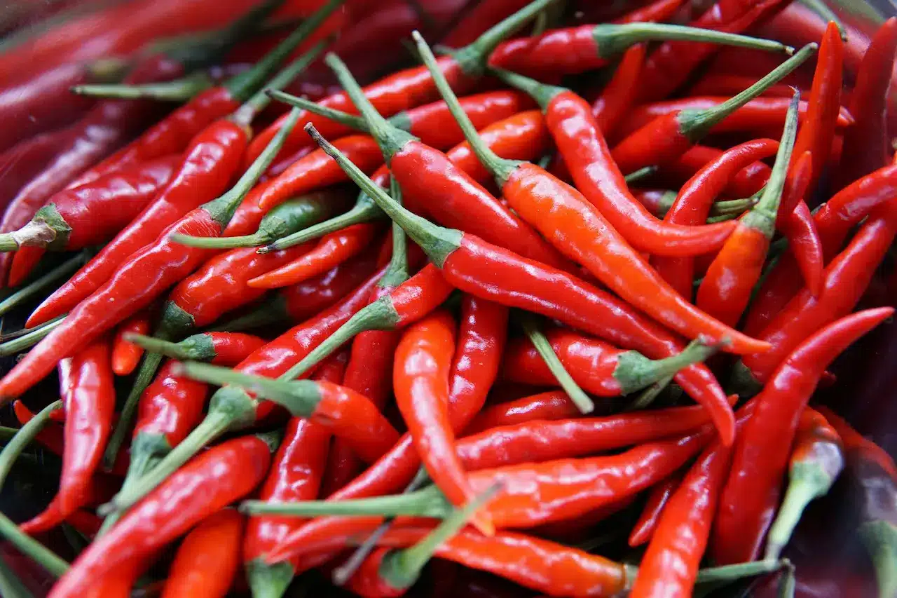 Box Of Red Peppers