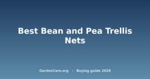 Best Bean Pea Trellis Netting — Best Bean and Pea Trellis Nets