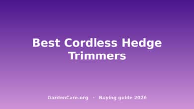 Best Cordless Hedge Trimmers