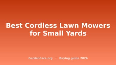 Cordless Lawn Mower Small Yard — Best Cordless Lawn Mowers for Small Yards