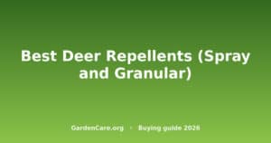 Best Deer Repellents (Spray and Granular)