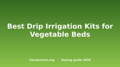 Drip Irrigation Kit Vegetable Garden — Best Drip Irrigation Kits for Vegetable Beds