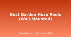 Wall Mounted Hose Reel — Best Garden Hose Reels (Wall-Mounted)