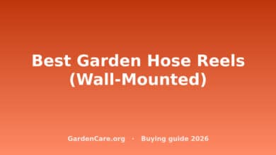 Wall Mounted Hose Reel — Best Garden Hose Reels (Wall-Mounted)