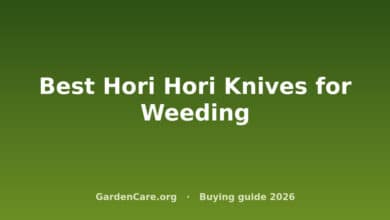 Hori Hori Garden Knife — Best Hori Hori Knives for Weeding