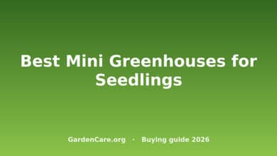 Mini Greenhouse For Seedlings — Best Mini Greenhouses for Seedlings