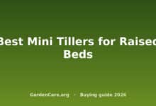 Mini Tiller For Raised Beds — Best Mini Tillers for Raised Beds