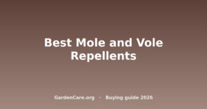 Best Mole Vole Repellent — Best Mole and Vole Repellents