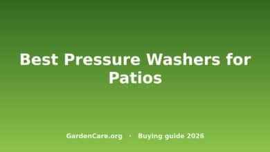 Pressure Washer For Patios — Best Pressure Washers for Patios