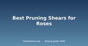Best Pruning Shears for Roses