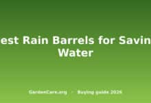 Rain Barrel Water Saving — Best Rain Barrels for Saving Water