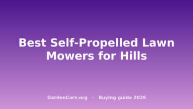 Self Propelled Lawn Mower For Hills — Best Self-Propelled Lawn Mowers for Hills