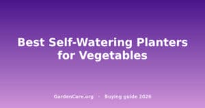 Self Watering Planter Vegetables — Best Self-Watering Planters for Vegetables