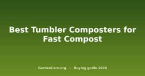 Tumbler Composter Fast Compost — Best Tumbler Composters for Fast Compost