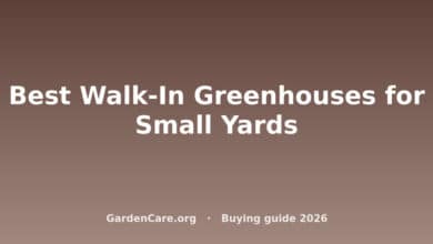 Walk In Greenhouse Small Yard — Best Walk-In Greenhouses for Small Yards